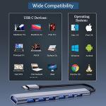 VIENON 7-Port USB C Hub for Type C Devices