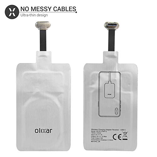 Olixar USB-C Wireless Charging Receiver for Smartphones