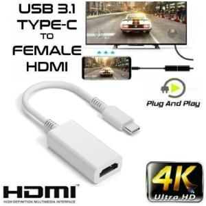 USB-C to HDMI Cable Adapter for MacBook & Android
