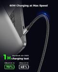 Silkland 3-Pack Fast Charge USB-C Cables