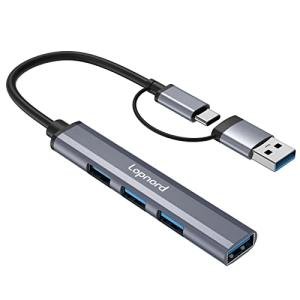 Lopnord 4-Port USB-C Hub for Laptops
