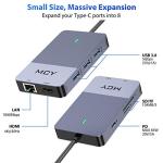 MCY 8-in-1 USB C Docking Station Hub
