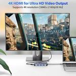 MCY 8-in-1 USB C Docking Station Hub