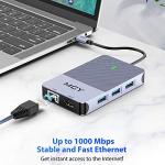MCY 8-in-1 USB C Docking Station Hub