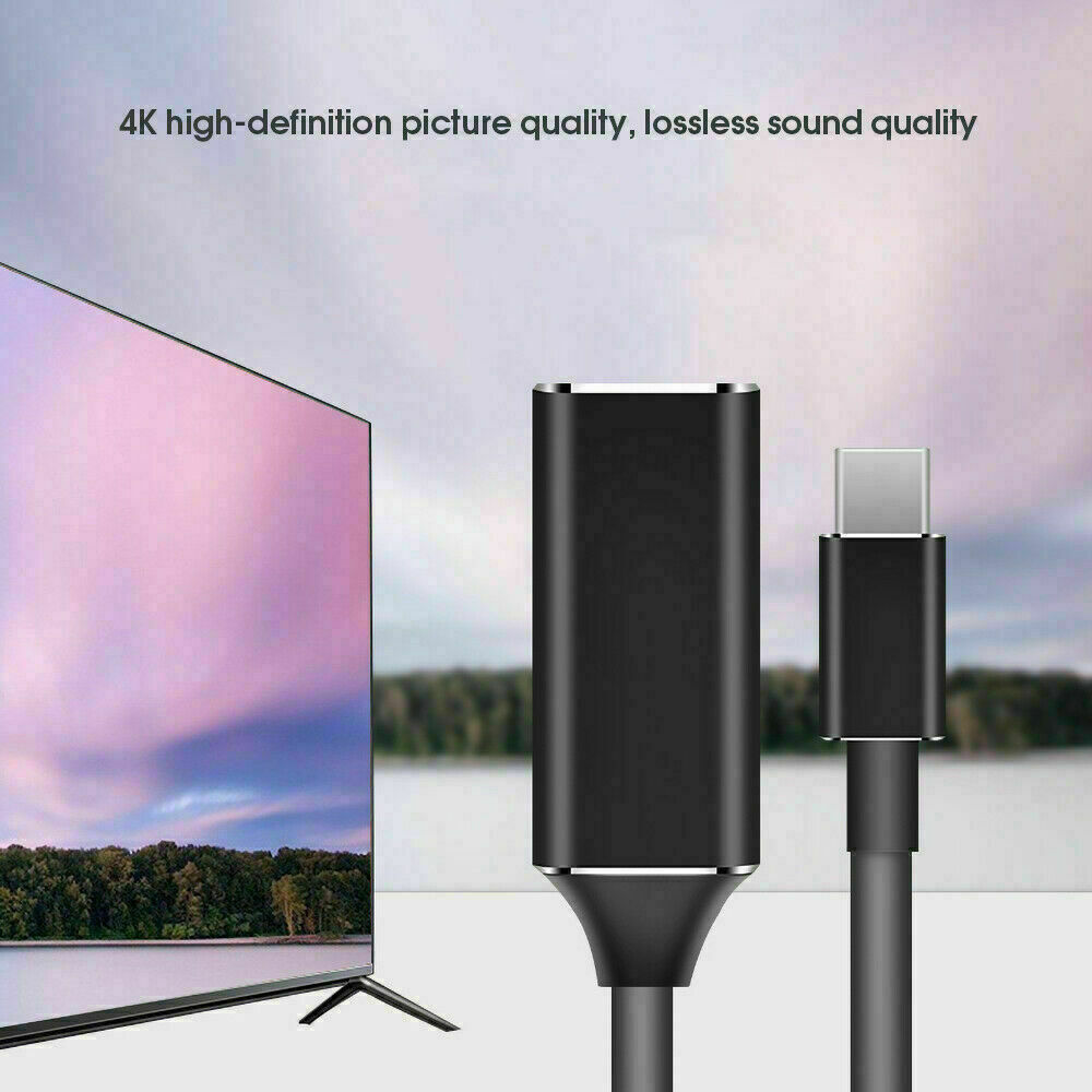 USB-C to 4K HDMI Adapter for Laptops and Gaming