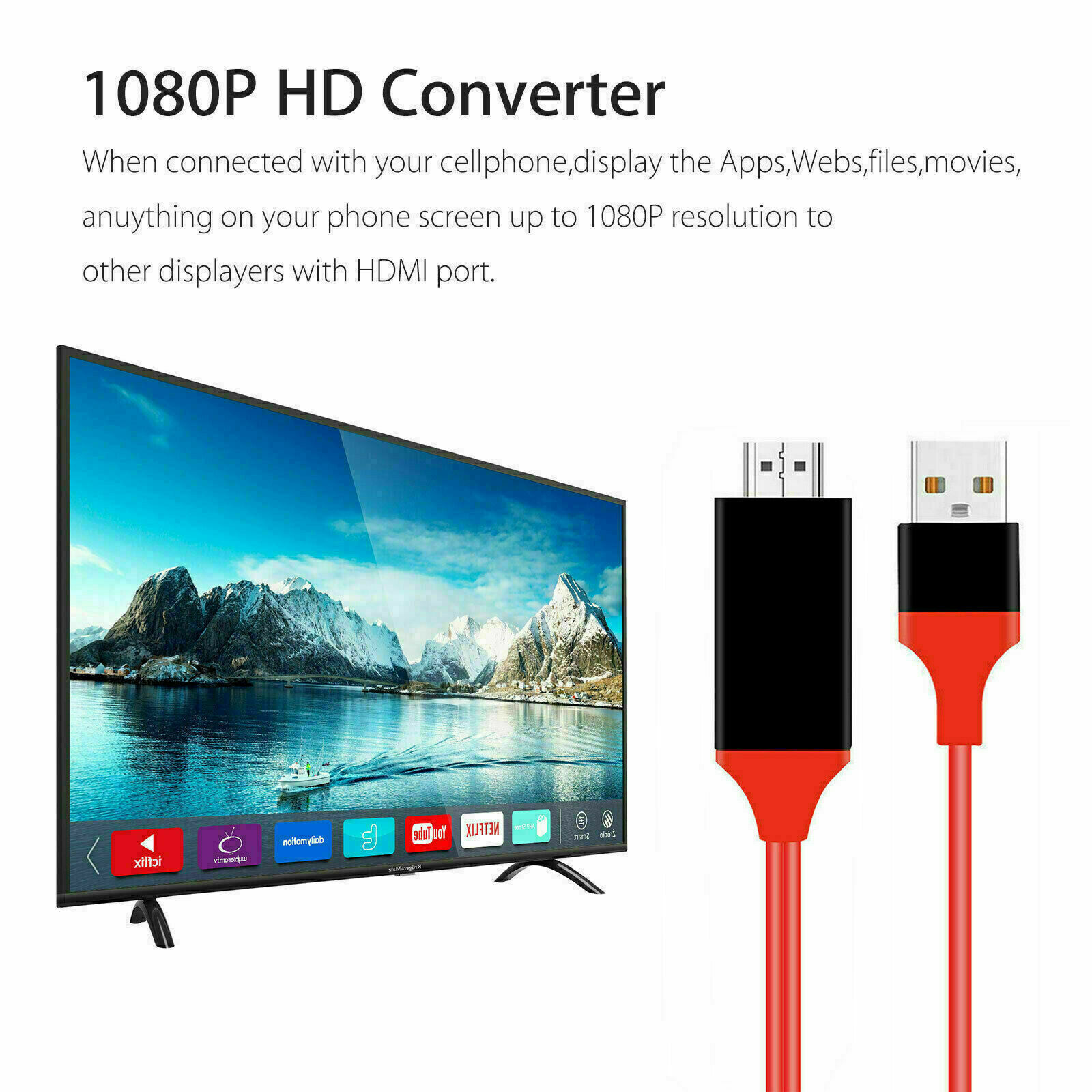 USB-C to HDMI Adapter for Samsung & MacBook