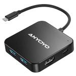 ANYOYO 6-in-1 USB C Hub with 4K HDMI