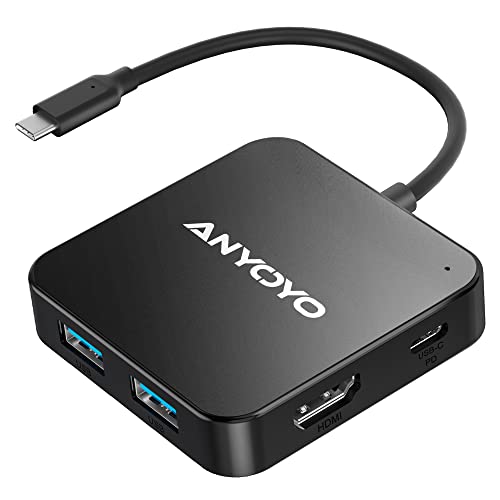 6-in-1 USB-C Hub with 4K HDMI & 100W PD