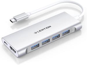 Lention USB-C Multiport Adapter with 4K HDMI
