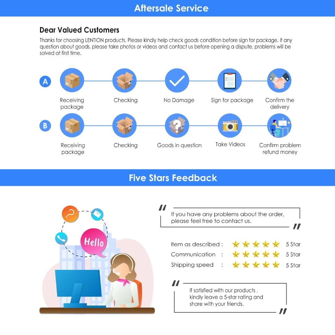 Lention USB-C Multiport Adapter with 4K HDMI