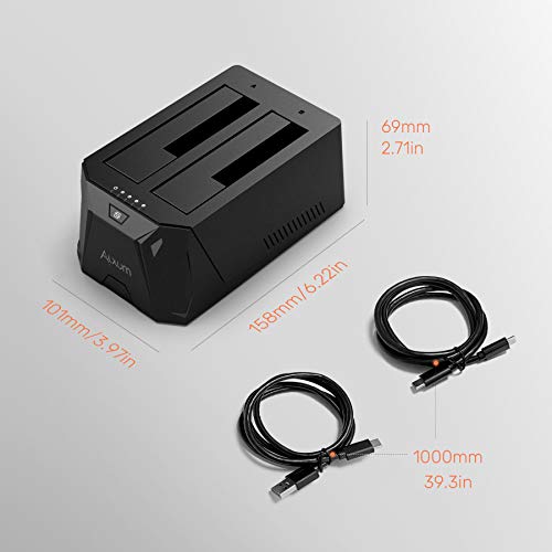 Alxum USB-C SATA Dock for 2.5" and 3.5" Drives