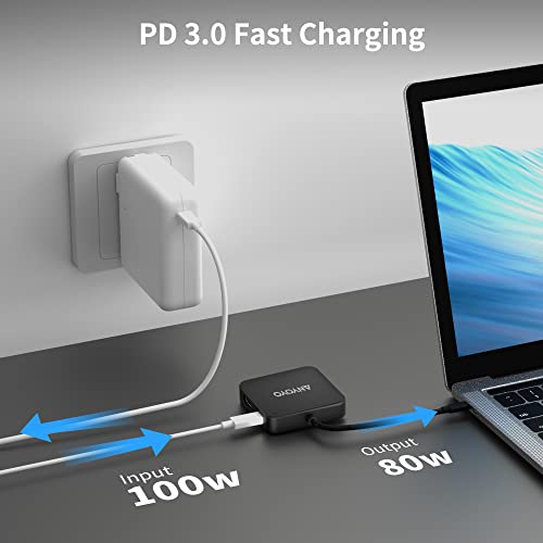 6-in-1 USB-C Hub with 4K HDMI & 100W PD