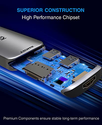 Kinivo 710UC USB-C Hub with 7 Ports