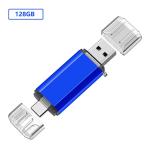2-In-1 USB-C Flash Drive with OTG Options