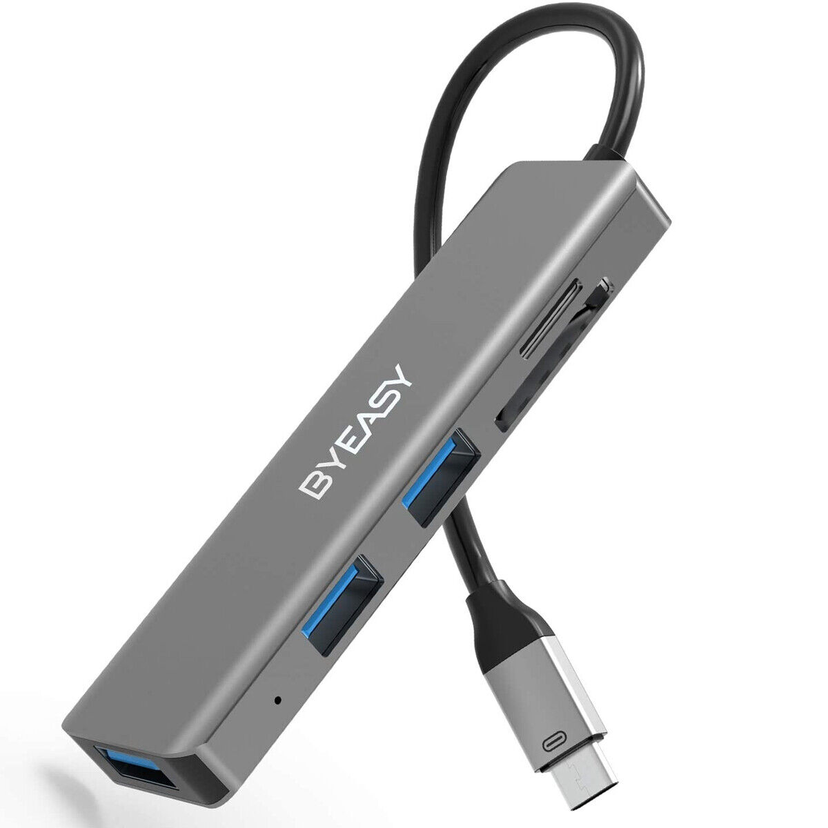 USB C Hub with 4K HDMI & SD/TF Reader