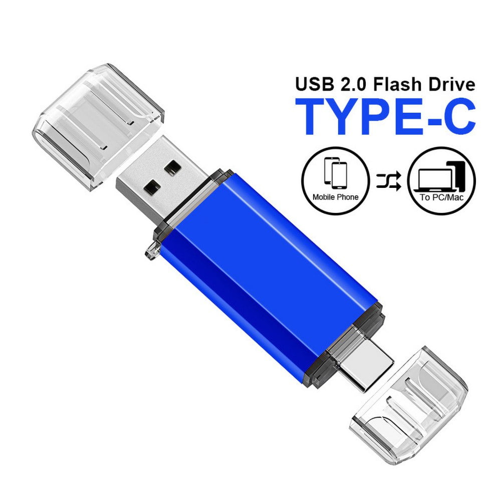 2-In-1 USB-C Flash Drive with OTG Options