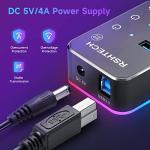 RGB USB 3.0 7-Port Hub with Individual Switches