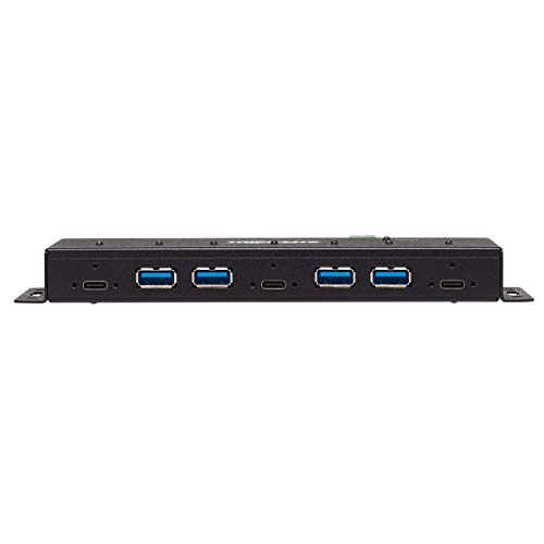 7-Port USB Hub with 4 USB-A and 3 USB-C