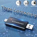 KiWiBiRD USB-C SD/Micro SD Card Reader