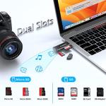 KiWiBiRD USB-C SD/Micro SD Card Reader