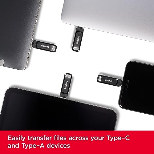 SanDisk 256GB Ultra Dual Drive USB-C Flash Drive