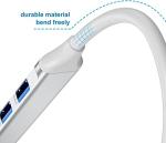 USB-C Hub with 4 Ports for Laptops