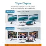 8-in-2 USB-C Hub with HDMI and PD Charging