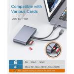 8-in-2 USB-C Hub with HDMI and PD Charging