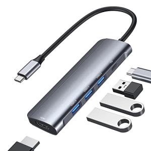 ABLEWE 5-in-1 USB-C Hub with HDMI and USB Ports