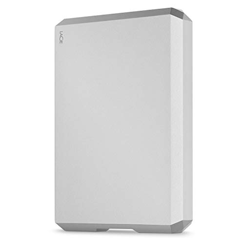 LaCie 4TB Mobile Hard Drive - USB-C Silver