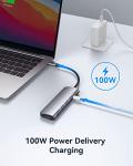 ABLEWE 5-in-1 USB-C Hub with HDMI and USB Ports