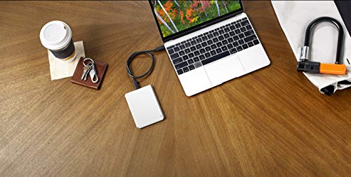 LaCie 4TB Mobile Hard Drive - USB-C Silver