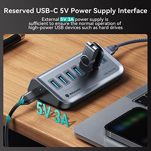 Yottamaster 7-Port USB-C Hub and Adapter