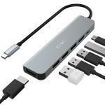 6-in-1 USB-C Hub with 4K HDMI Output