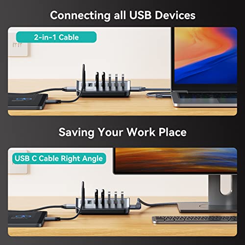 Yottamaster 7-Port USB-C Hub and Adapter