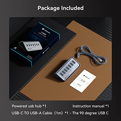 Yottamaster 7-Port USB-C Hub and Adapter
