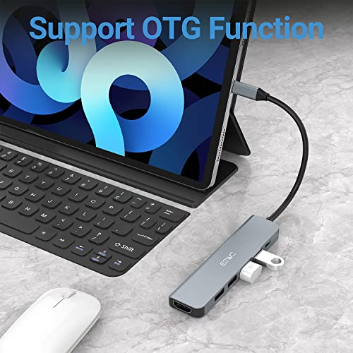 6-in-1 USB-C Hub with 4K HDMI Output