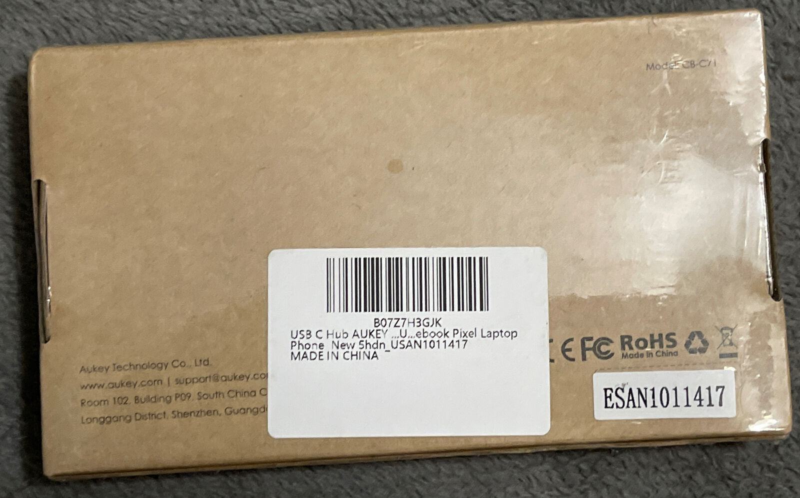 AUKEY 8-in-1 USB-C Hub with Ethernet & HDMI