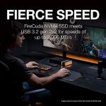 Seagate Firecuda 2TB Gaming SSD - USB-C