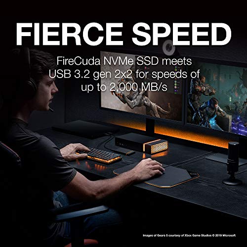 Seagate Firecuda 2TB Gaming SSD - USB-C