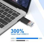 2-in-1 USB-C and USB Flash Drive