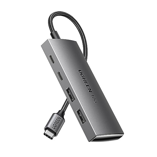 UGREEN 4-Port USB-C Hub with OTG Adapters