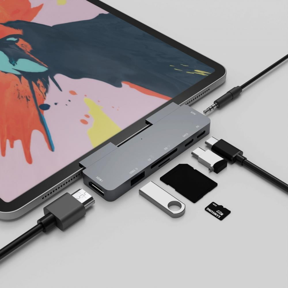 7-Port USB-C Hub with 4K HDMI Adapter