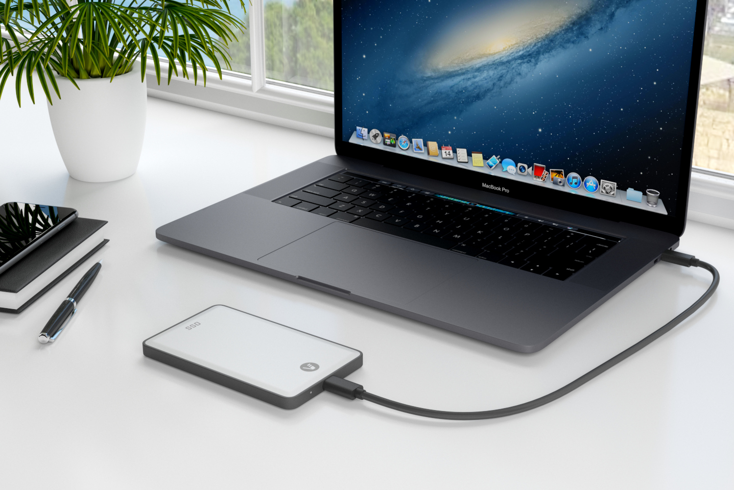VectoTech 1TB USB-C Portable External SSD