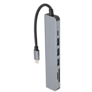 7-Port USB-C Hub with 100W Fast Charging