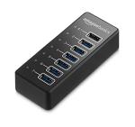 Amazon Basics USB-C Hub with 7 Ports