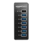 Amazon Basics USB-C Hub with 7 Ports