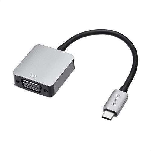Amazon Basics Aluminum USB 3.1 Type-C to VGA Adapter