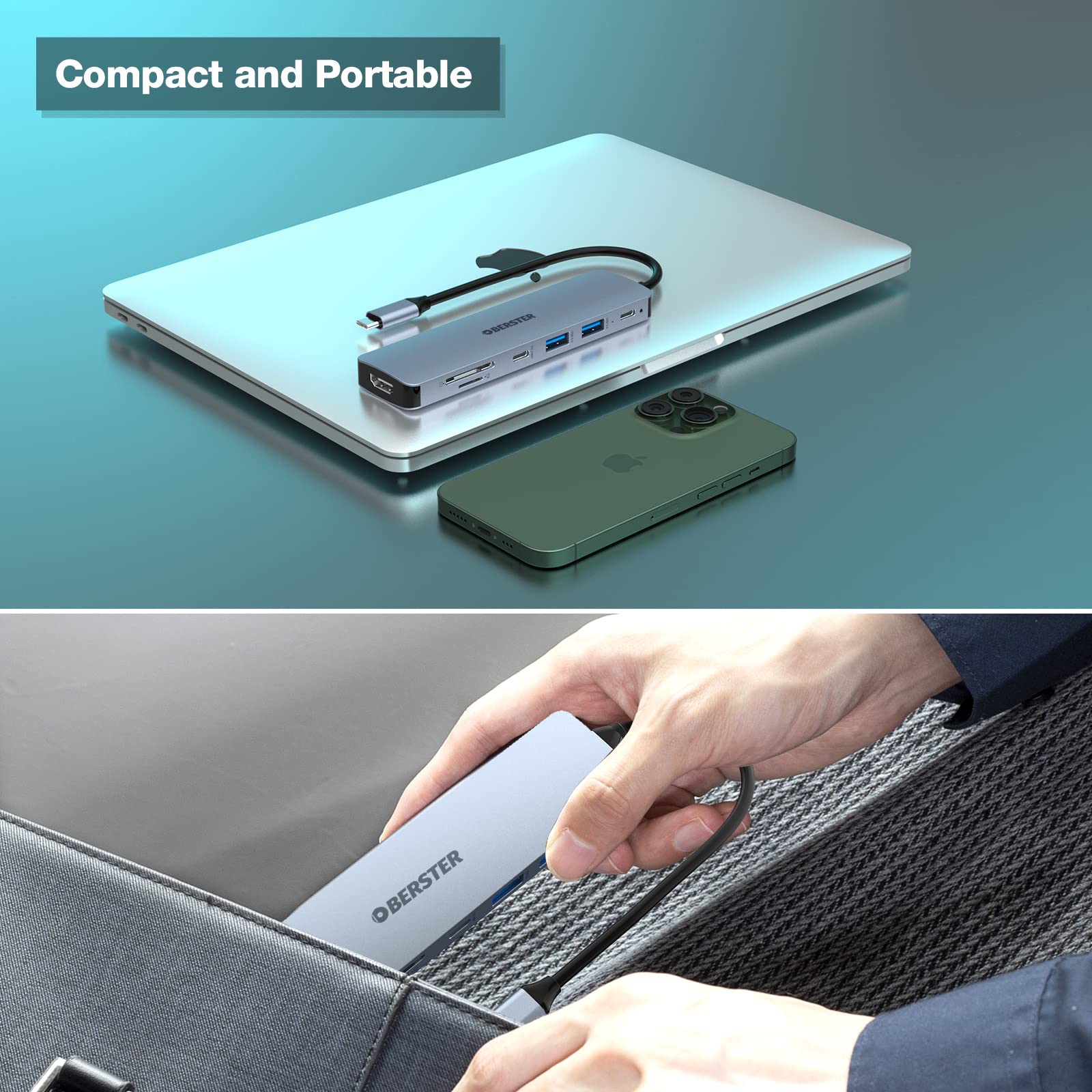 USB-C Hub with 4K HDMI and Power Delivery