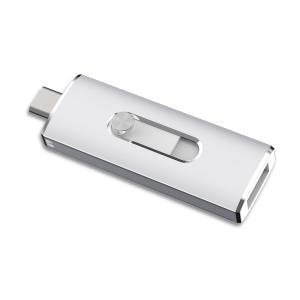 TOPESEL 128GB USB-C and USB-A Flash Drive